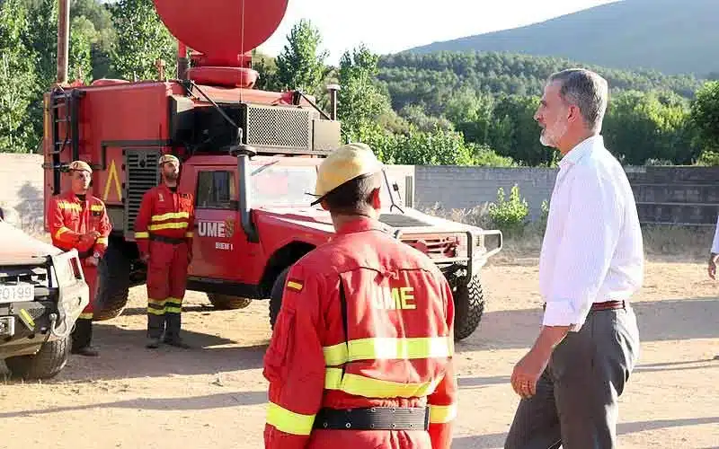 Visita de SM el Rey Felipe VI a la UME