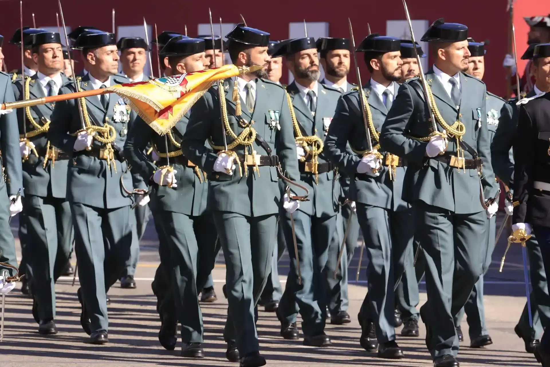 Desfile Guardia civil española